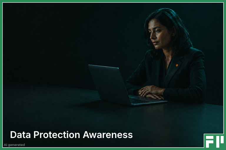 AI generated - Data Protection Awareness product image