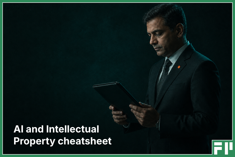 AI and Intellectual Property cheatsheet product image