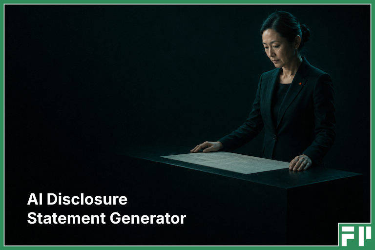 AI Disclosure Statement Generator product image