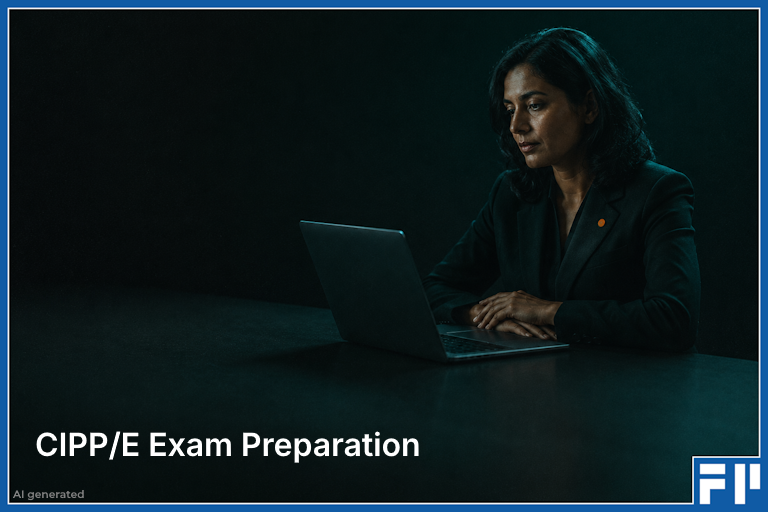 AI generated - CIPP/E Exam Preparation product image